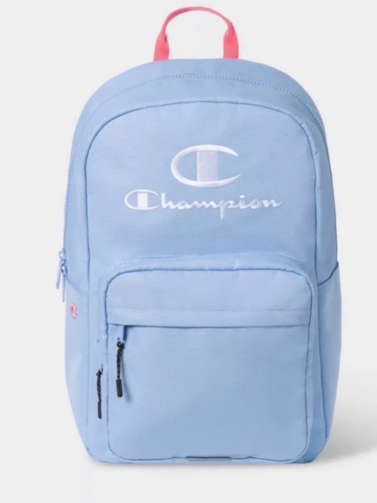 Periwinkle Colored Champion Backpack With Laptop Compartment